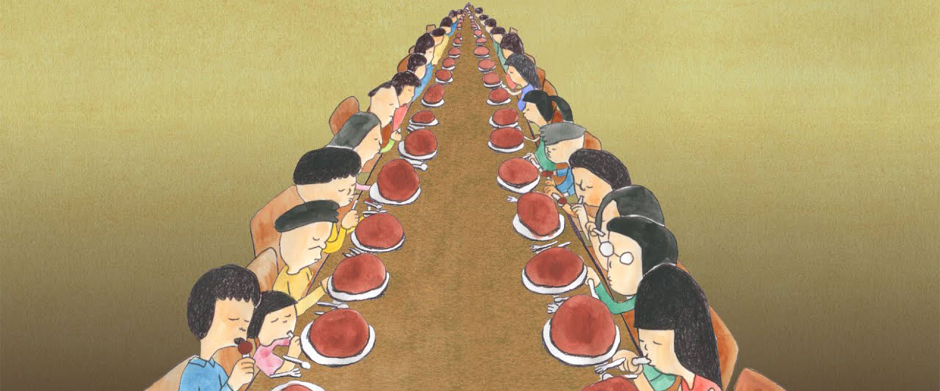 ⁣食べる人たち（村本 咲）/ People who are eating (Saki MURAMOTO) 