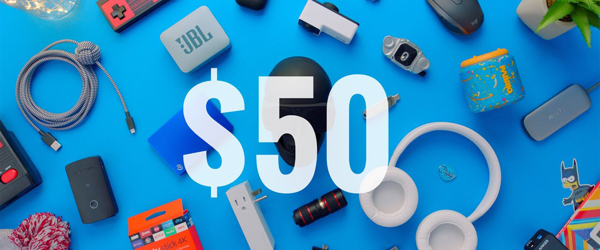 50 Gadgets and Tech Gifts Under $50