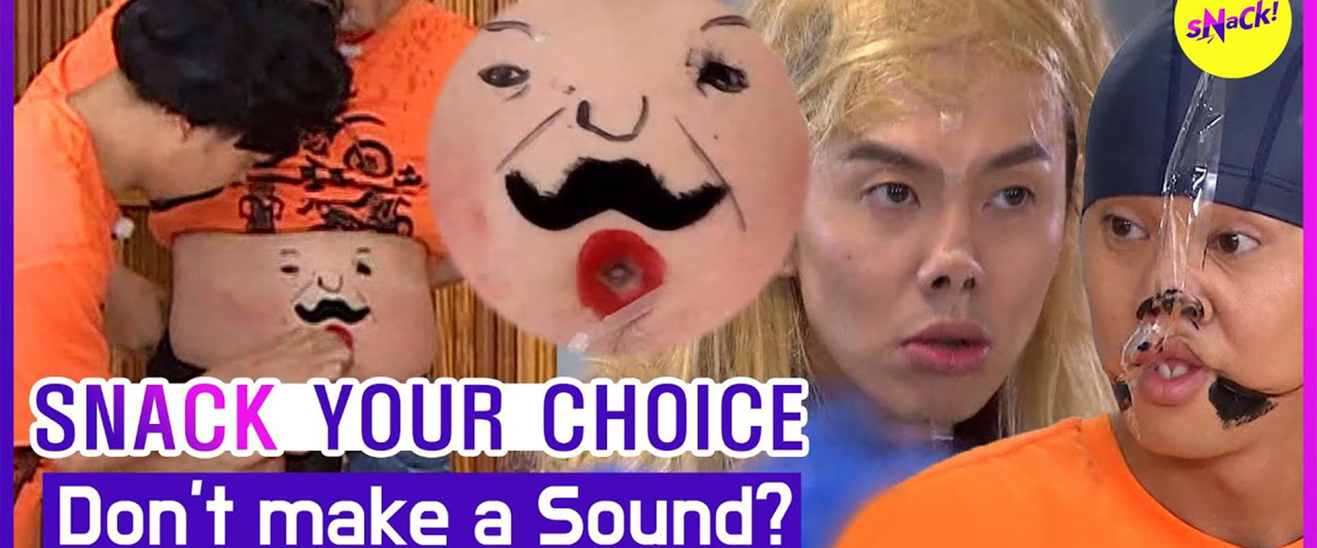 ⁣[SNACK YOUR CHOICE]  Don t make a Sound? Don t make laugh(ENGSUB) 