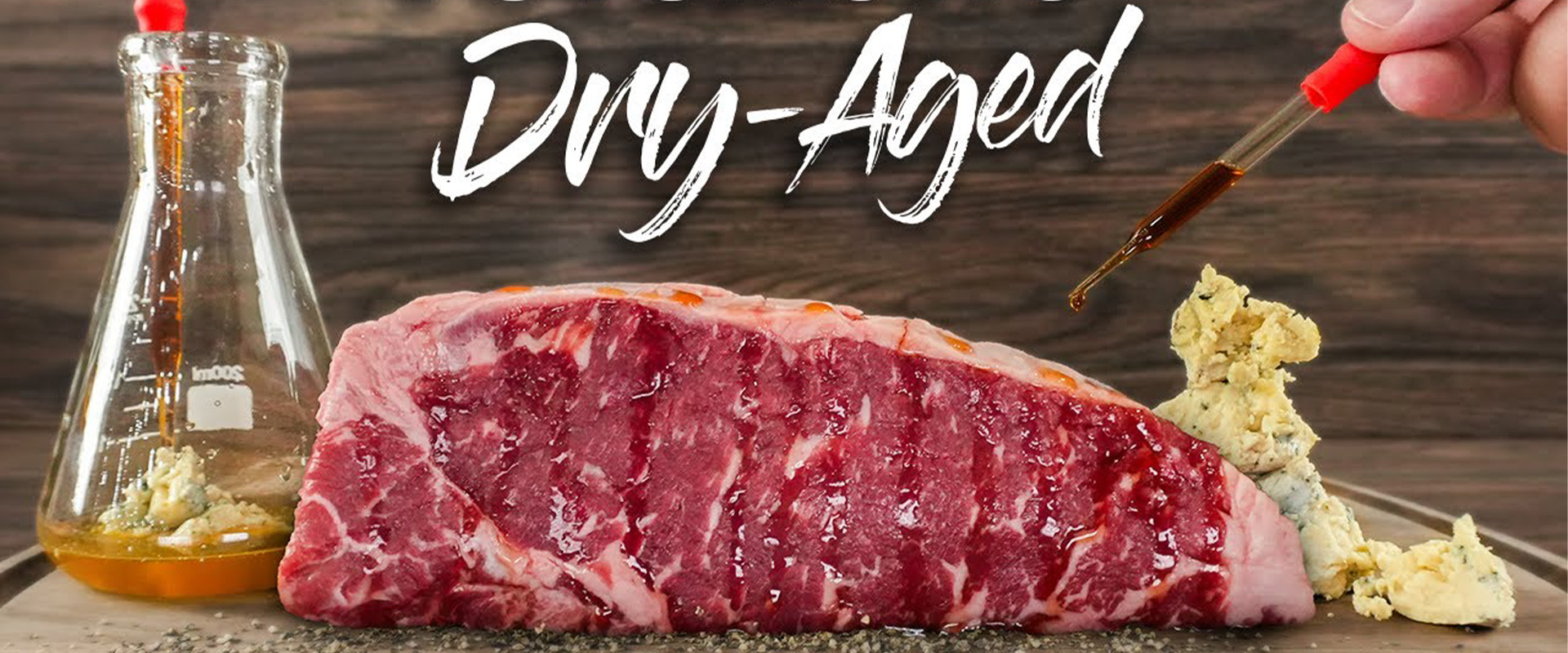 I tried the latest MODERN way of dry-age steaks!