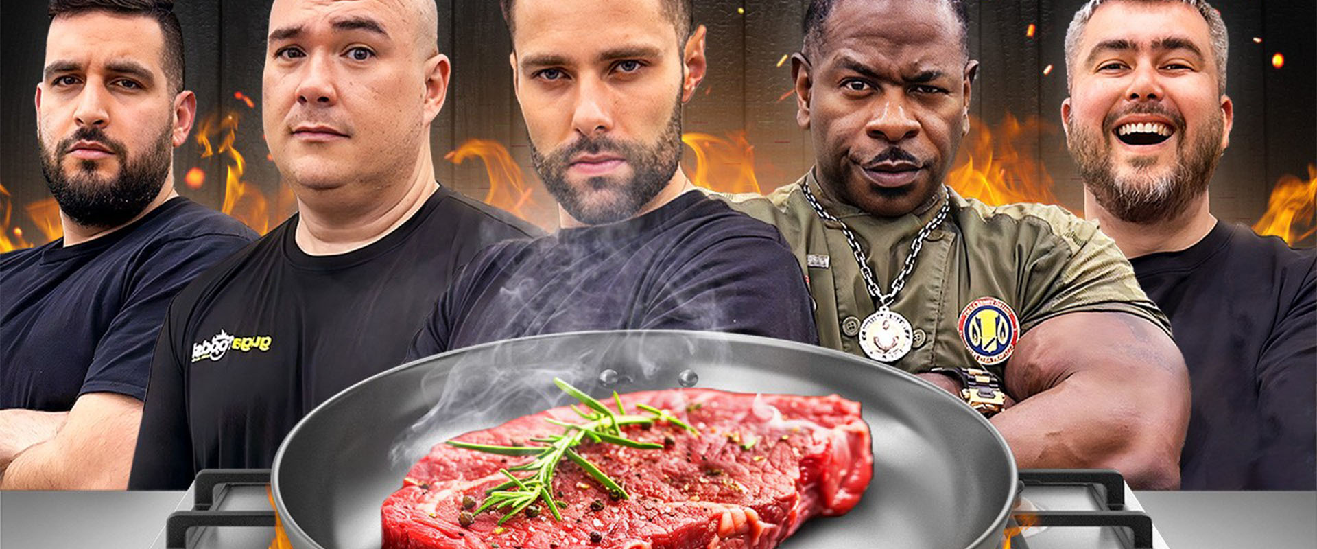 ⁣The BIGGEST Steak Battle in YouTube History