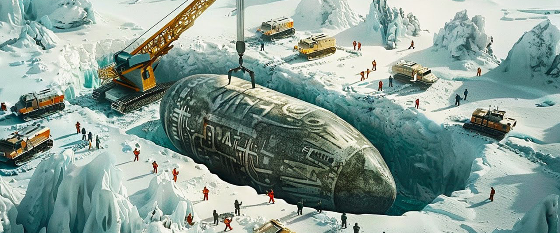 ⁣TOP 15 STRANGEST Discoveries in Ice 