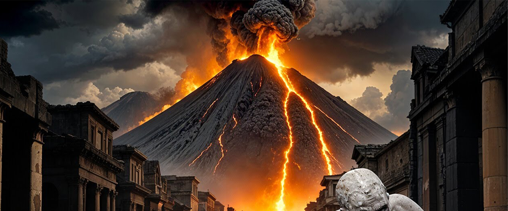 ⁣It Wasn t the Volcano That Destroyed Pompeii 