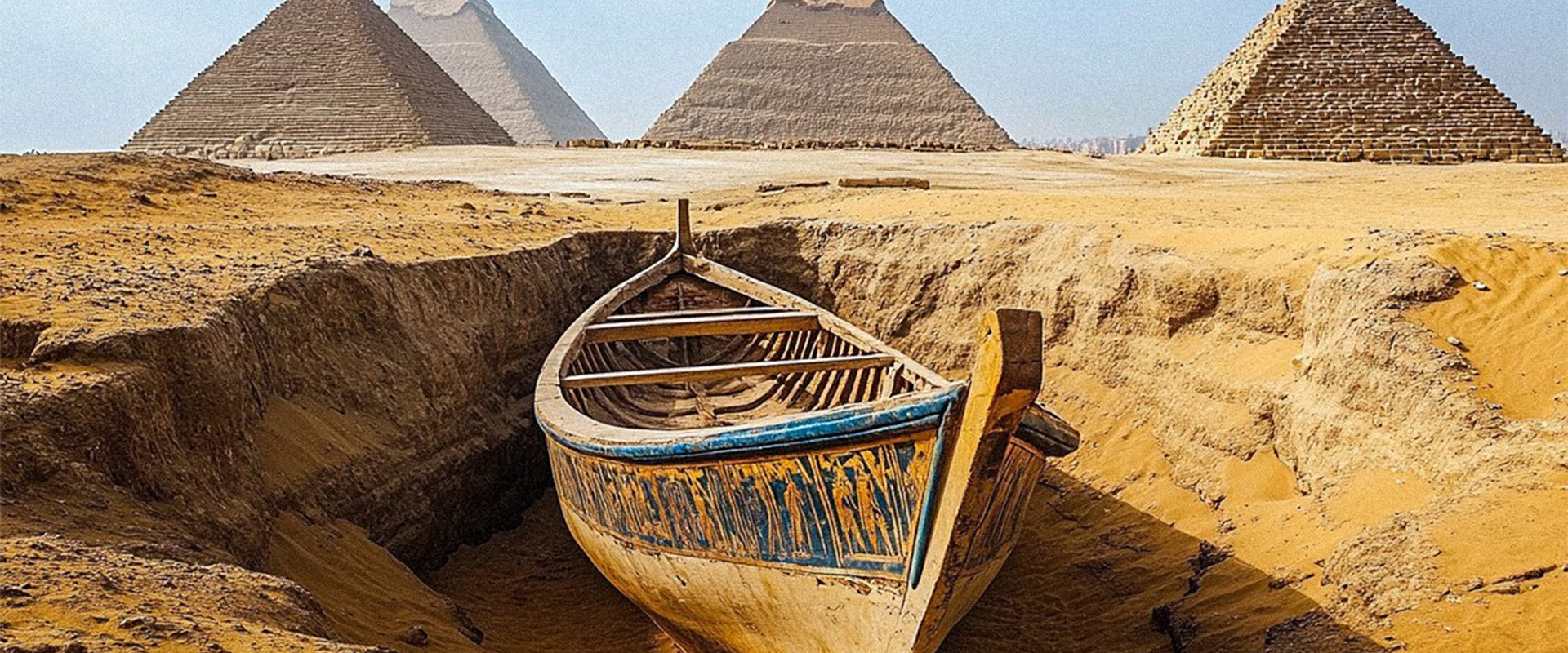 ⁣They Found Ships Older Than the Pyramids in the Desert 